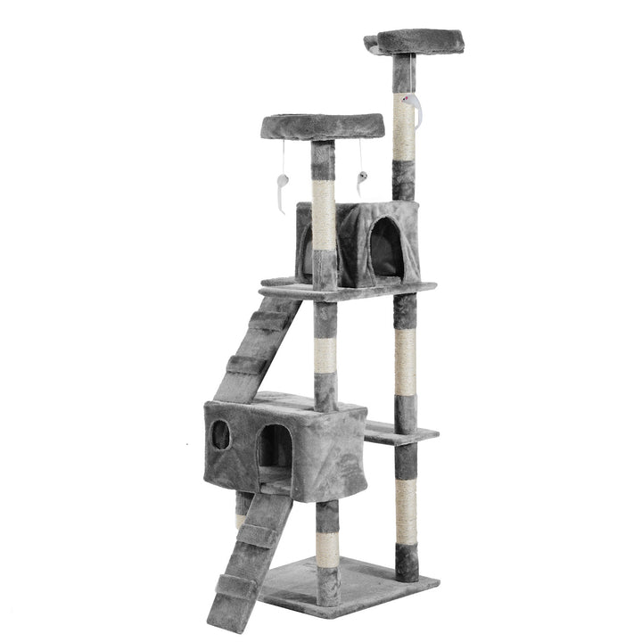 67" Cat Tree Condo Activity Centre - Grey
