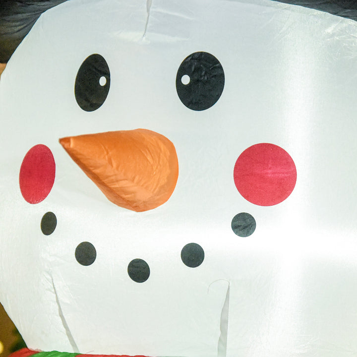 8ft Holiday Christmas Inflatable Lawn Xmas Outdoor Decoration w/ Lights – Frosty the Snowman