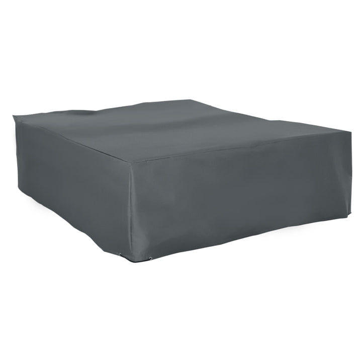 108"L x 80"W x 35"H Oxford Cloth Waterproof Outdoor Patio Furniture Set Cover PE Coated - Grey