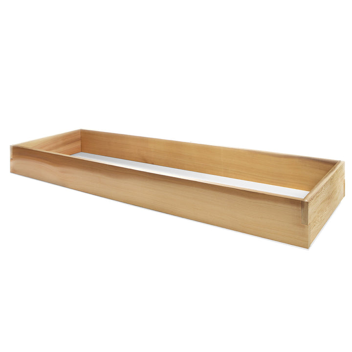 6' x 2', 1-Tier Canadian Made Garden Veggie Flower Planter Bed Box, Western Red Cedar Wood