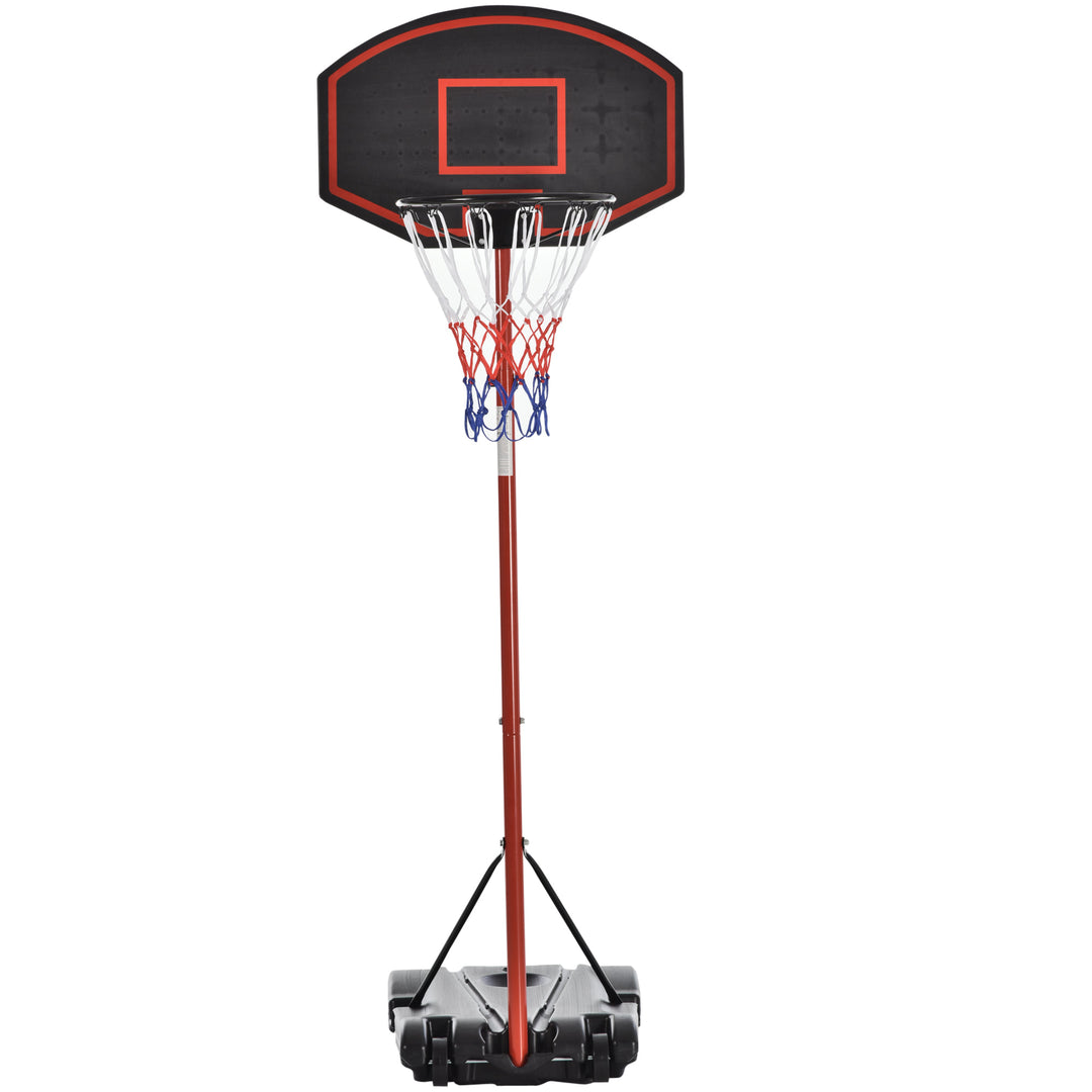 Basketball Mini-Hoop for Indoor & Outdoor Use - Red