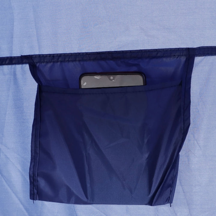 Portable Pop-Up Shower Tent Dressing Change Room, Beach Camping Outdoor Privacy Shelter, Blue