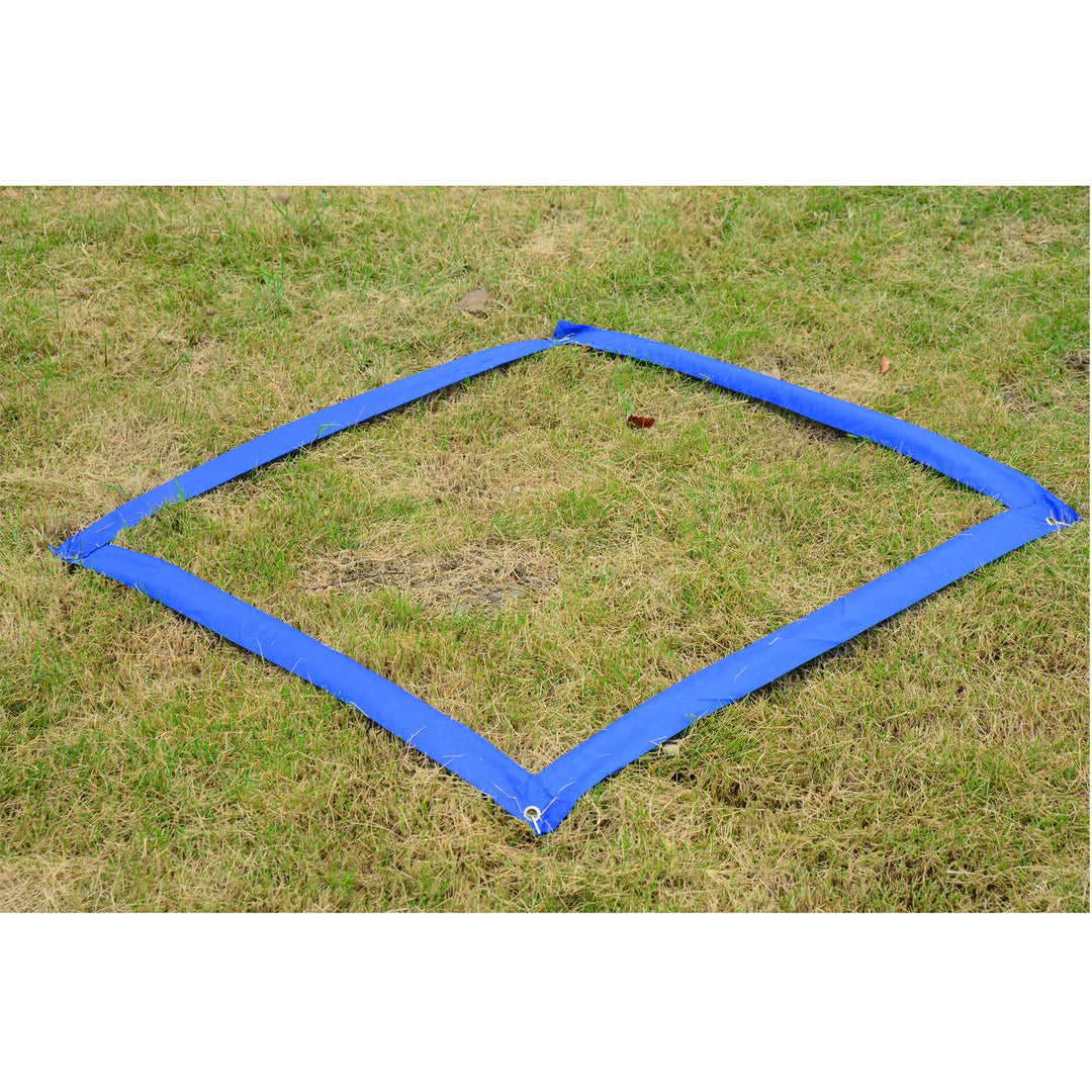 Pet Agility Trainer Exercise Set - Blue and Yellow