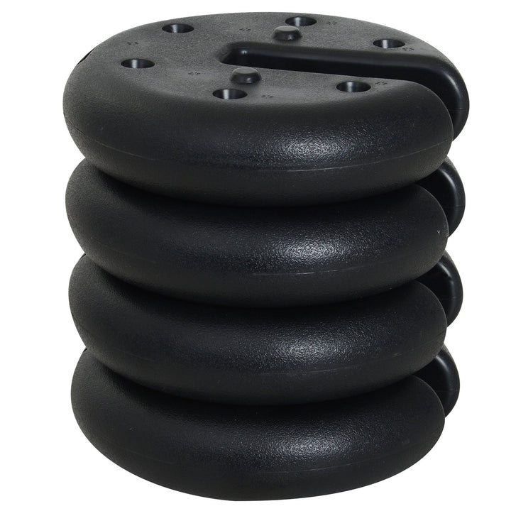 4PC Party Tent Gazebo Weights - Black