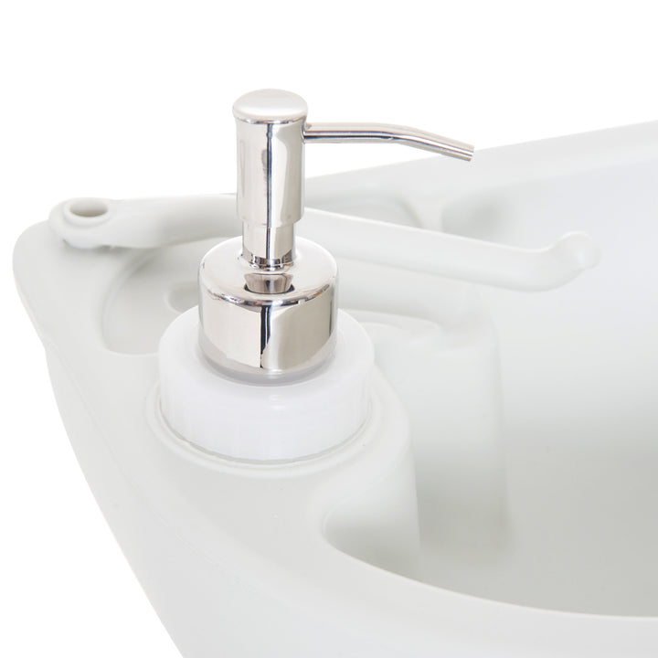 Portable Outdoor Hand Sink w/ Faucet, Soap Dispenser, Water Tank for Camping Picnic Garden BBQ