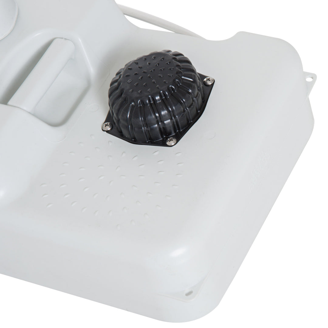 Portable Outdoor Hand Sink w/ Faucet, Soap Dispenser, Water Tank for Camping Picnic Garden BBQ